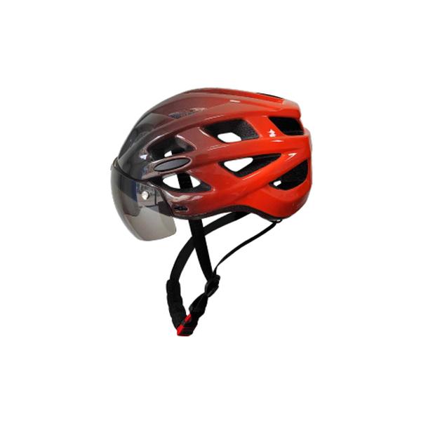 Casque de cyclisme de sécurité pour vélo léger personnalisé avec lunettes magnétiques